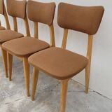 Série de 4 chaises vintage- 1950s