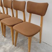 Série de 4 chaises vintage- 1950s