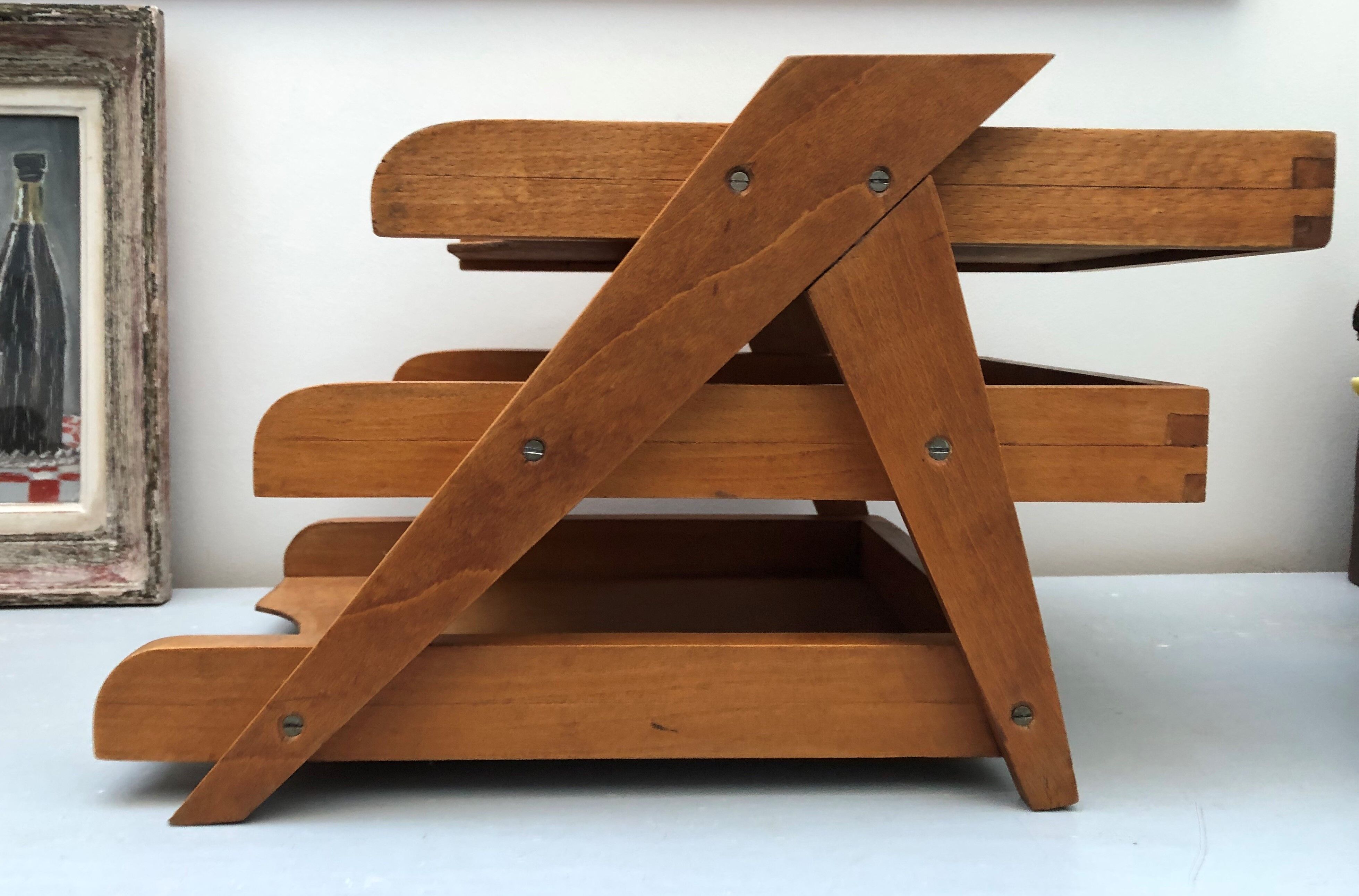 Old office sorter / document storage / letter holder / mail