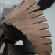 Abstract constructivist iron sculpture, signed CH, Netherlands, 1960s – II