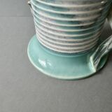 Glazed ceramic vase, 1930s, Art Deco