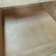 1950s maple chest of drawers with a marble top