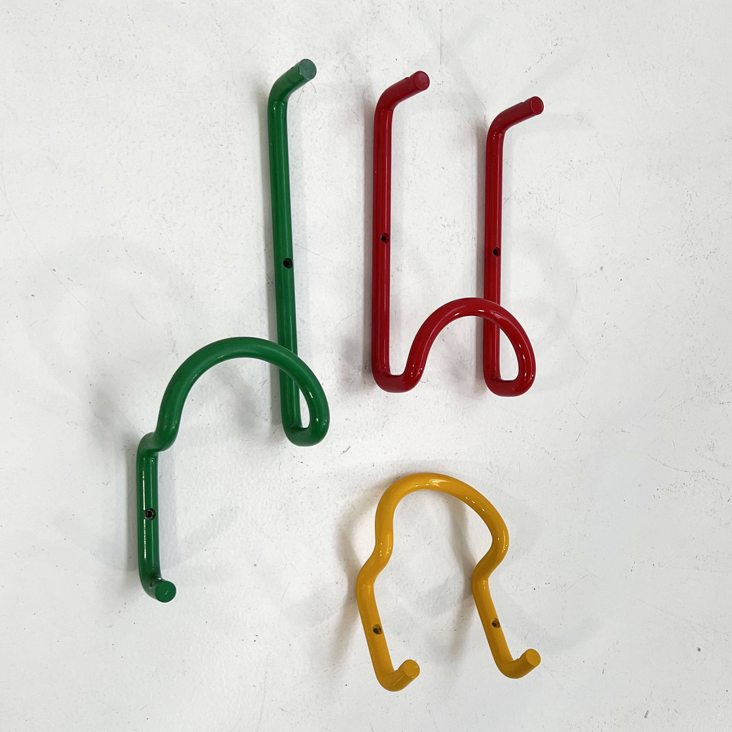 Set of 3 "taka" coat hooks by Cesare Rota Nodari for Acerbis, 1960