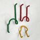 Set of 3 "taka" coat hooks by Cesare Rota Nodari for Acerbis, 1960