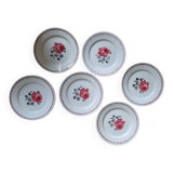 Lot n°1 de 6 assiettes à dessert Germaine de Badonviller