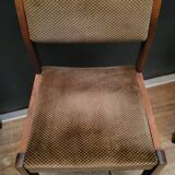 Series of 4 chairs from the 70s