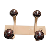 Wall coat holder 2 patères