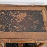 Bamboo side table late 19th century Perret and Vibert style