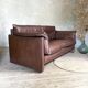 Vintage leather sofa Ligne Roset