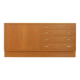 60s Sideboard with Drawers by Poul Hundevad