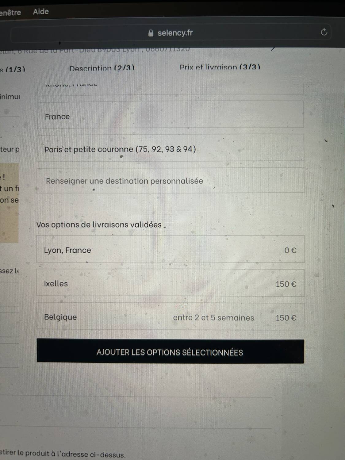 Finished Juhl armchair and its ottoman.