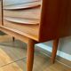 Scandinavian teak bar sideboard by Bernhard Pedersen for Samcom
