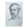 Portrait by Gabriele Vicari, pencil on paper, 1970s