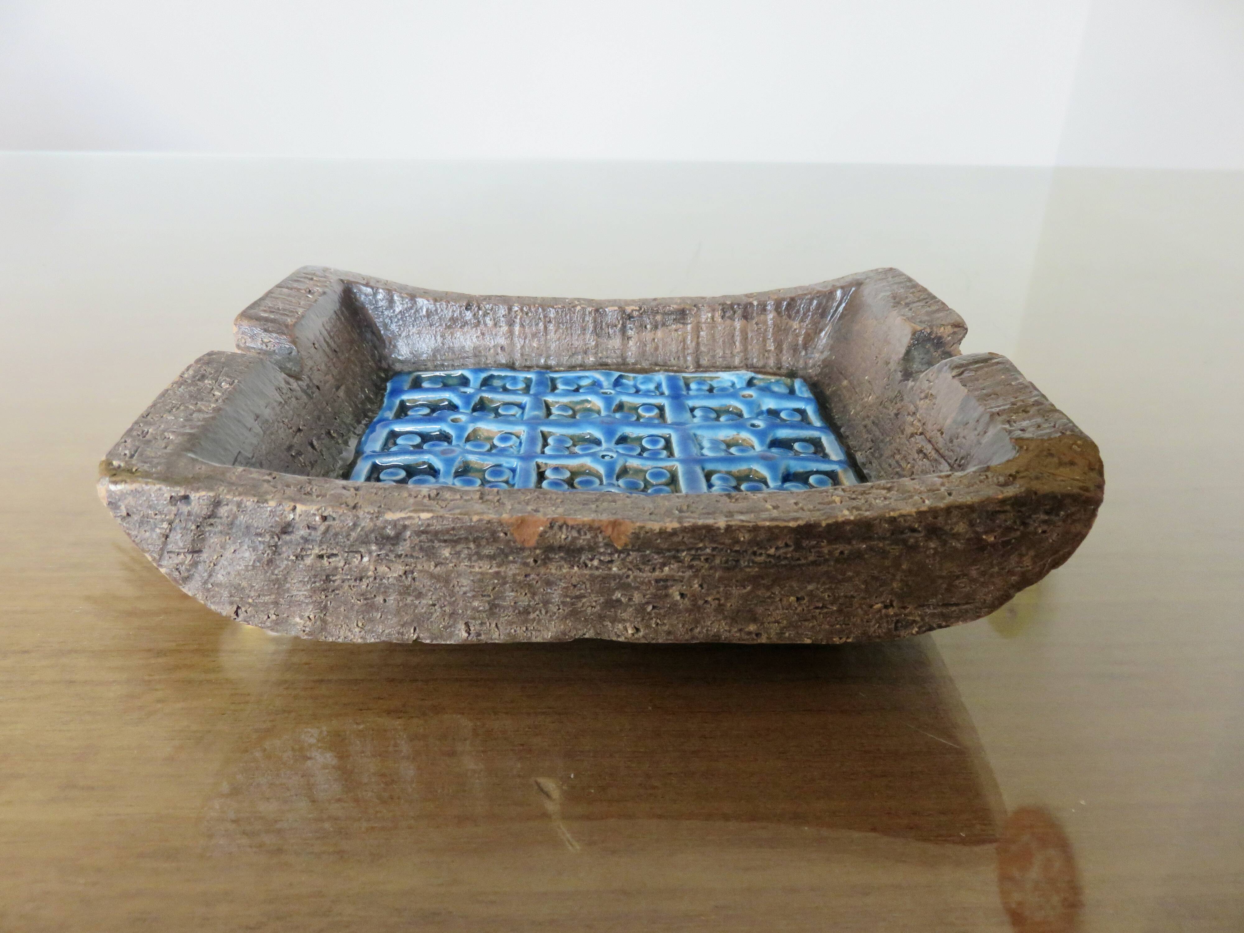 Cendrier trifoglio aldo londi pour bitossi italy années 60