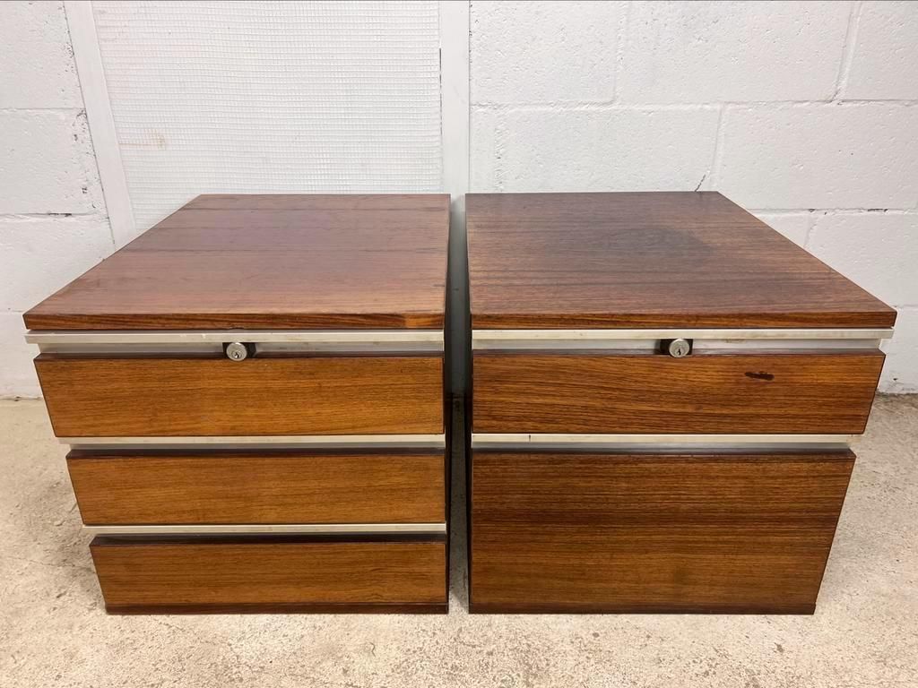 Set of 2 vintage archive drawers