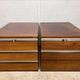 Set of 2 vintage archive drawers