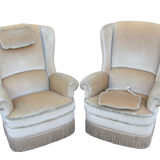 A pair of uszak armchairs, 70’s