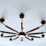 Large Vintage Scandinavian Pendant Light 60s