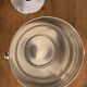 Gallia Christofle 1940 silver metal ice bucket