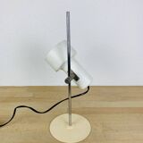 Vintage 60s white spotlight desk lamp