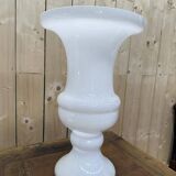 Paire de vases Médicis en verre de Murano