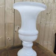 Paire de vases Médicis en verre de Murano