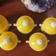 5 small fine porcelain cream pots