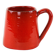 Red ceramic mug, Italian design, 1960s, made in Italy