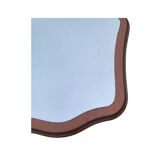 Beautiful wooden mirror with original shape