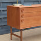 Commode en teck par Meredew * 132 cm