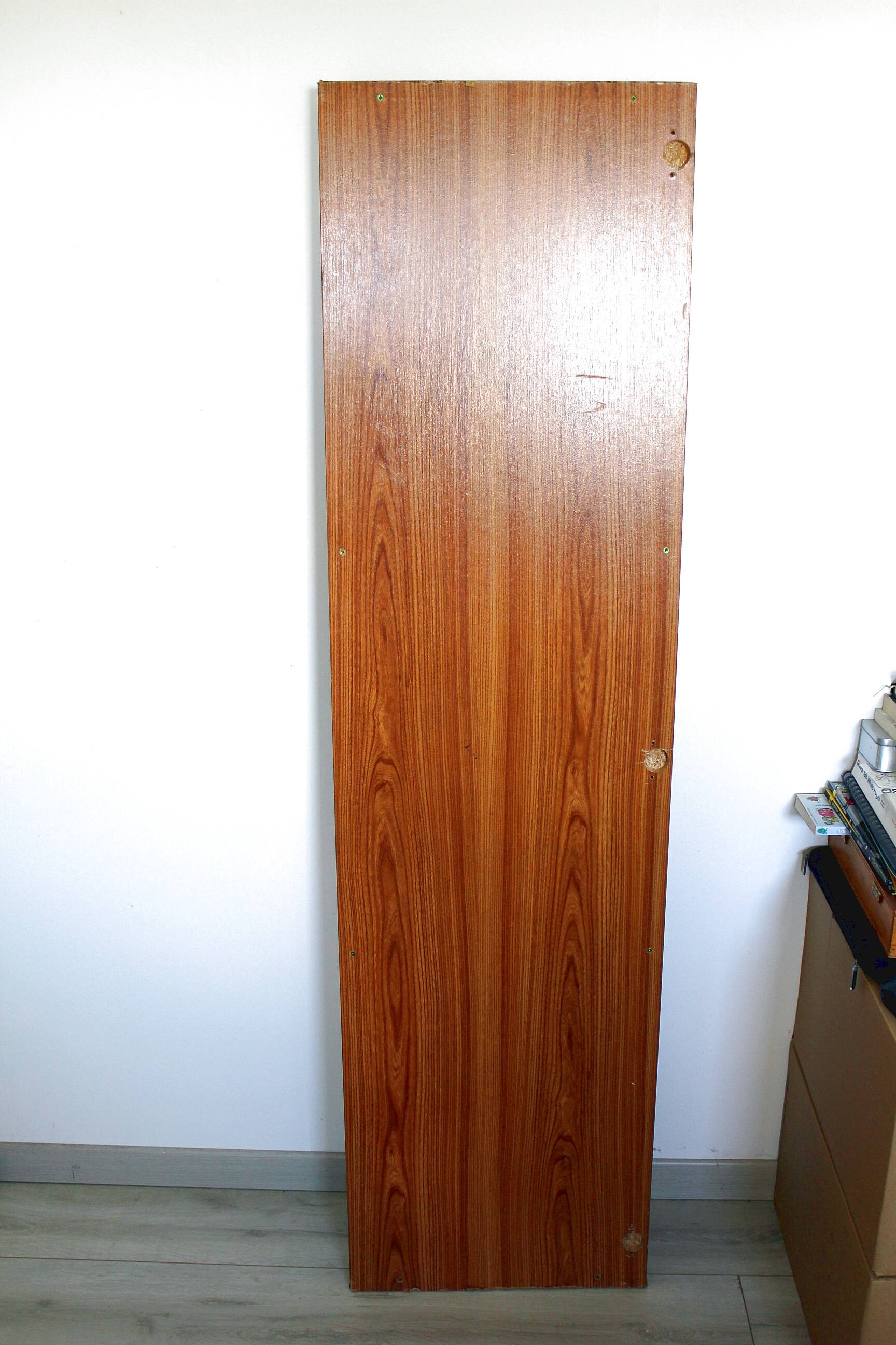 Pair of large vintage rattan mirrors from the 70s