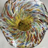 Vintage Murano Millefiori Glass Vase – Mouth Blown – Italy