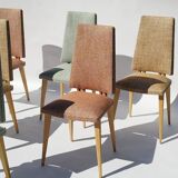 6 chairs, 1960s