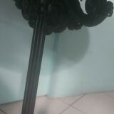 Bistro table, Year 1940, oak and cast iron
