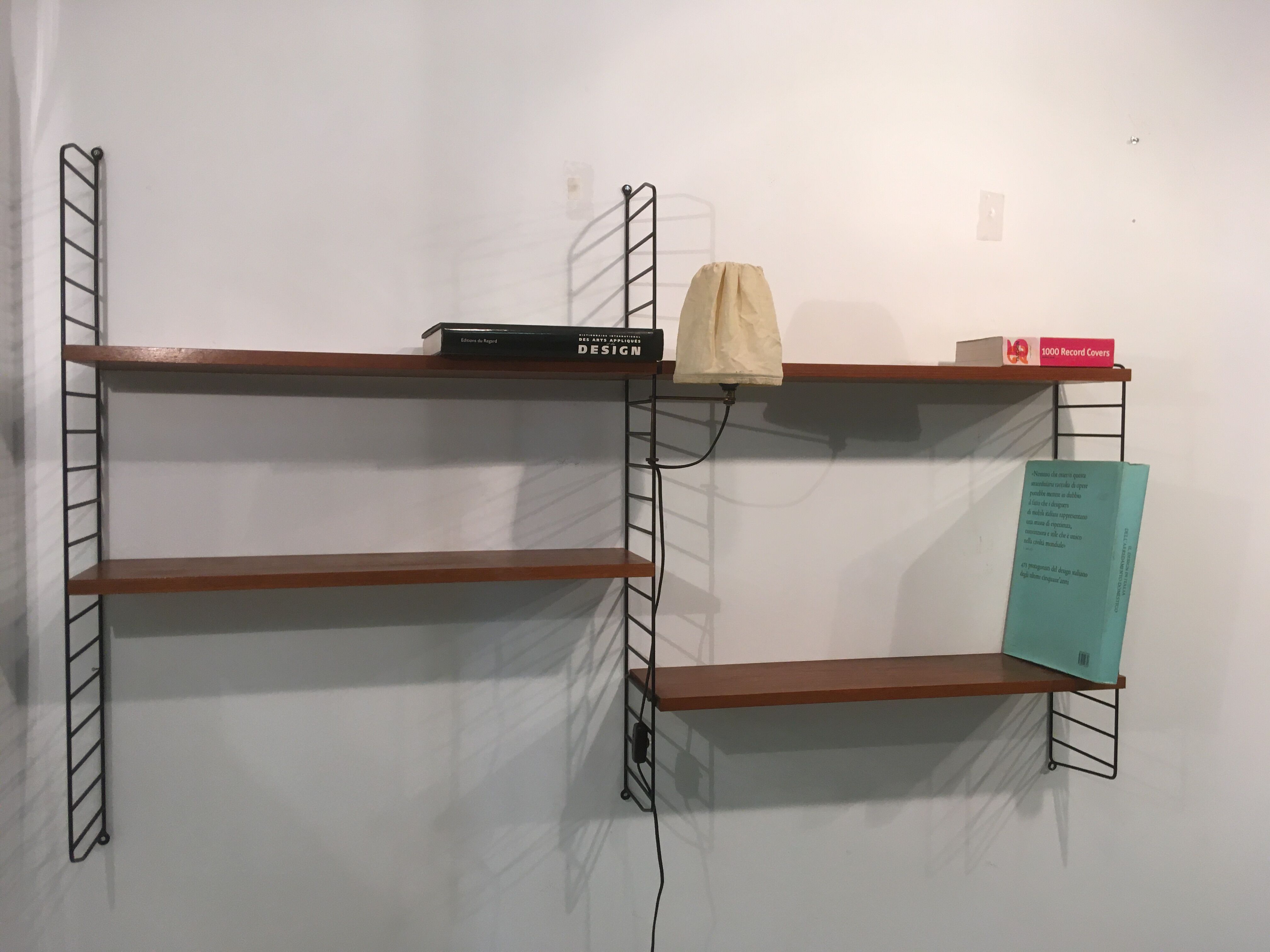 "STRING" shelf, Vintage (1950) and Modulable