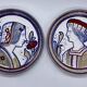 Pair of plates Gualdo Tadino