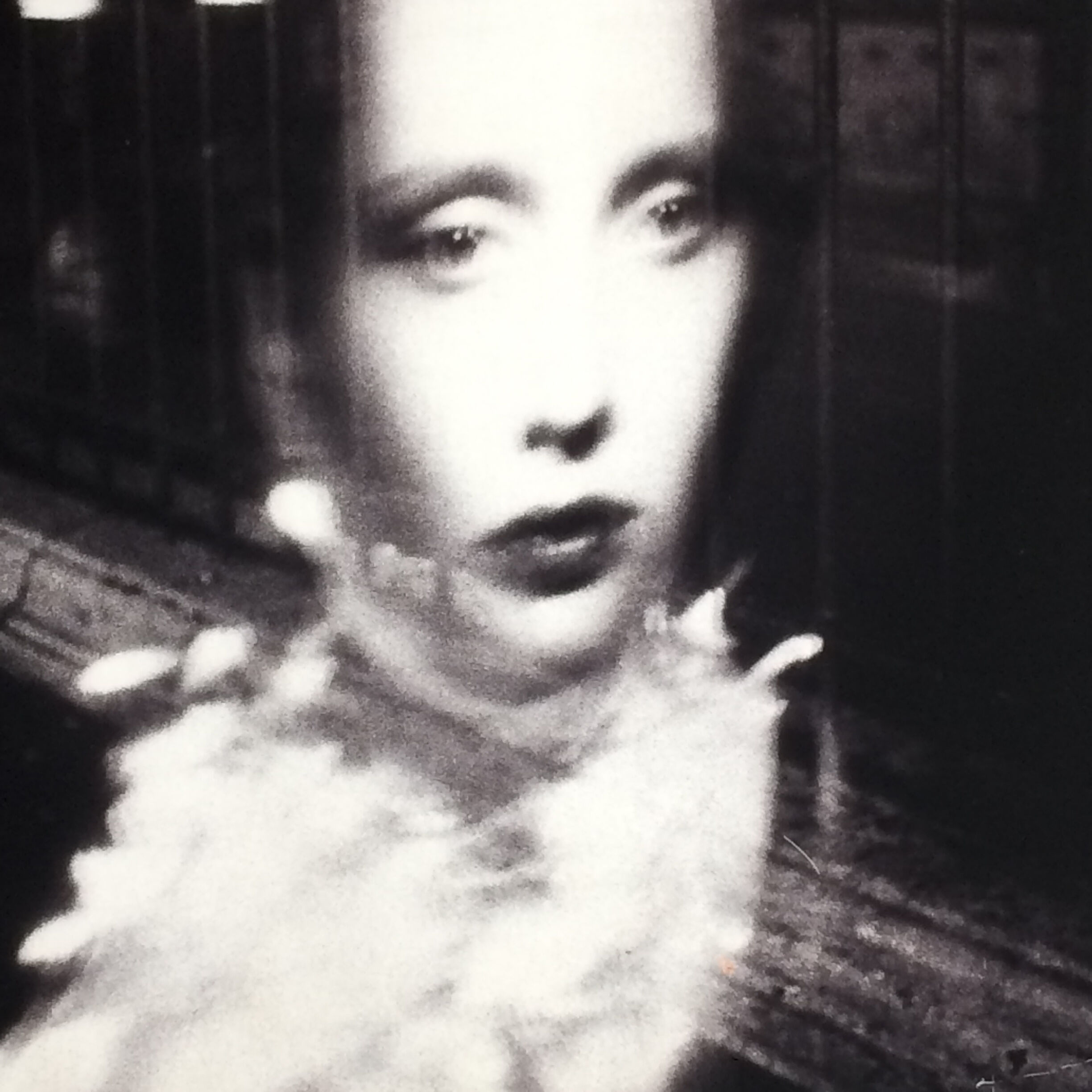 Fashion photography glued to aluminum