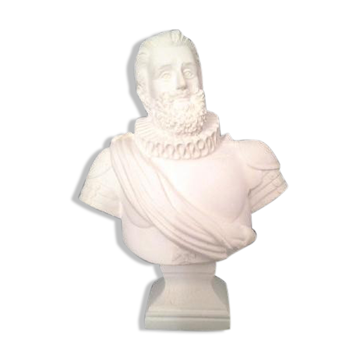 Bust in cast plaster, Henry IV