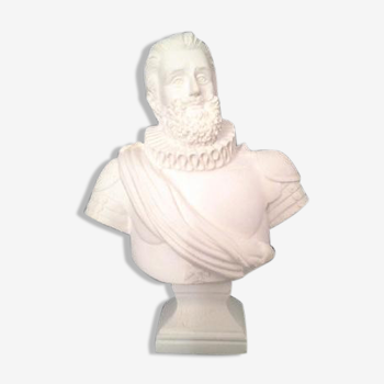 Bust in cast plaster, Henry IV