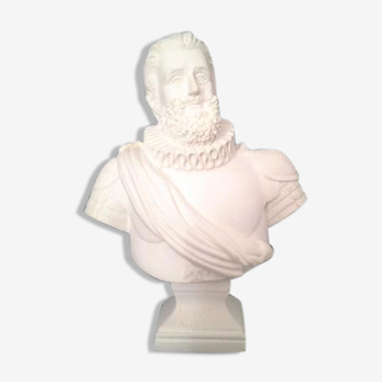 Buste en plâtre de moulage, Henri IV