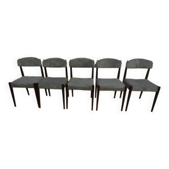 5 vintage NF14 gondola chairs from the 60s of Scandinavian design