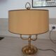 Old hot water bottle lamp