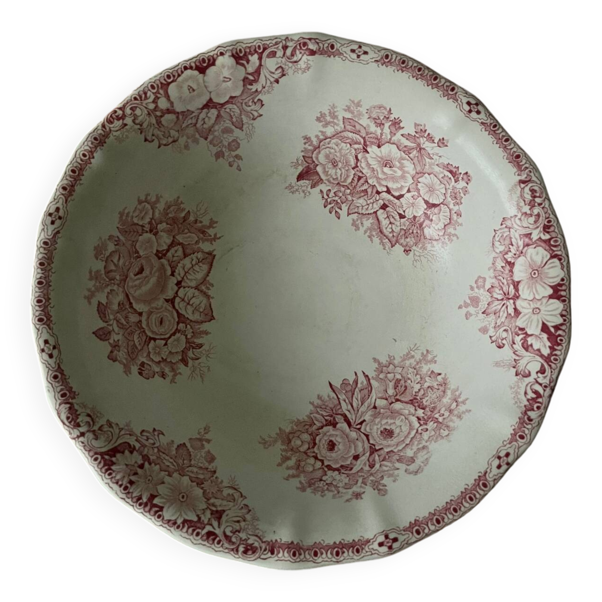 Iron earth salad bowl