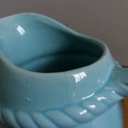 Poet Laval light blue slip pitcher