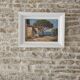 Oil on Panel - Marine Landscape of the Provençal Riviera signed D