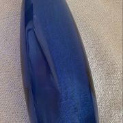 Large Vintage Cobalt Blue Art Glass Carafe by Zwiesel Glas – Mid-Centu