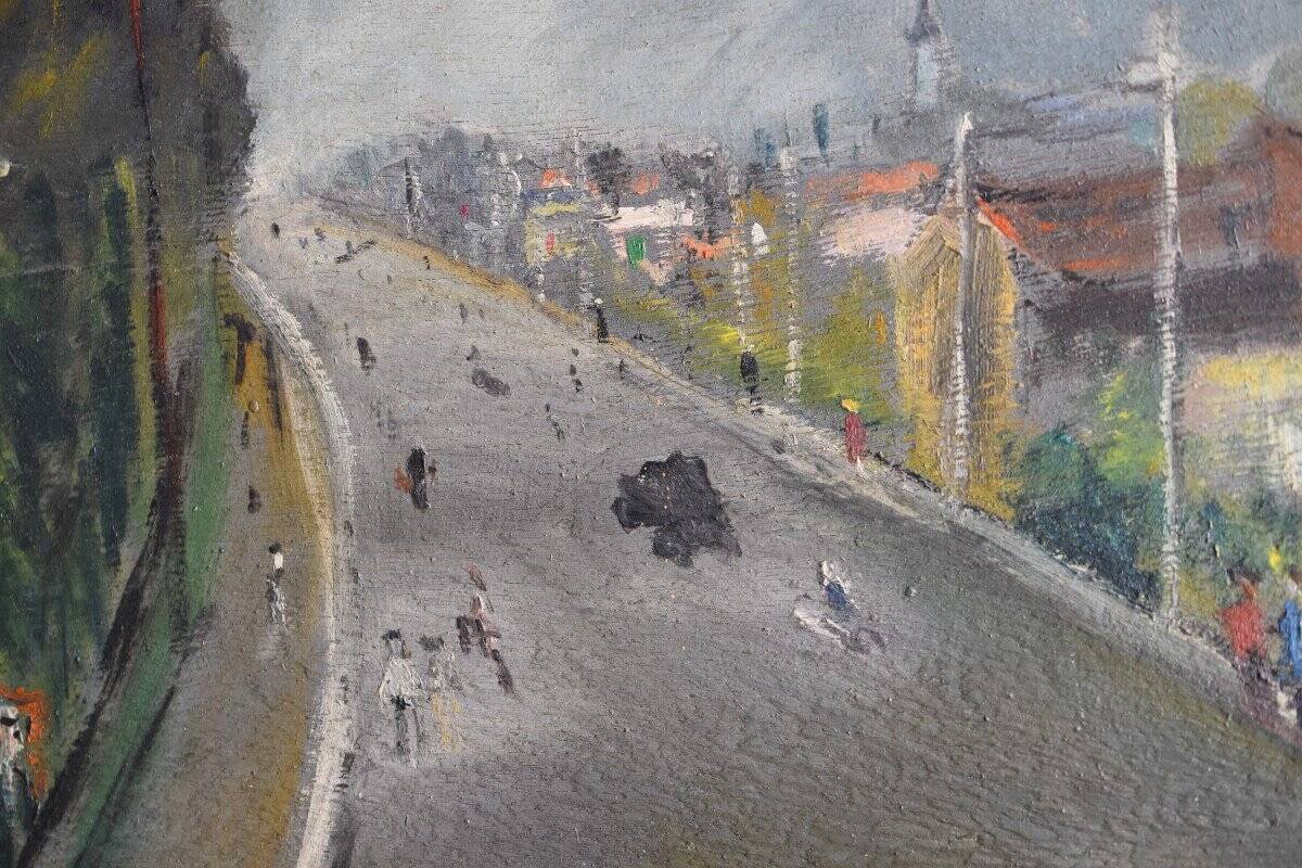 Louis Chapuy, La montée de Champagne à Lyon (vers 1935)
