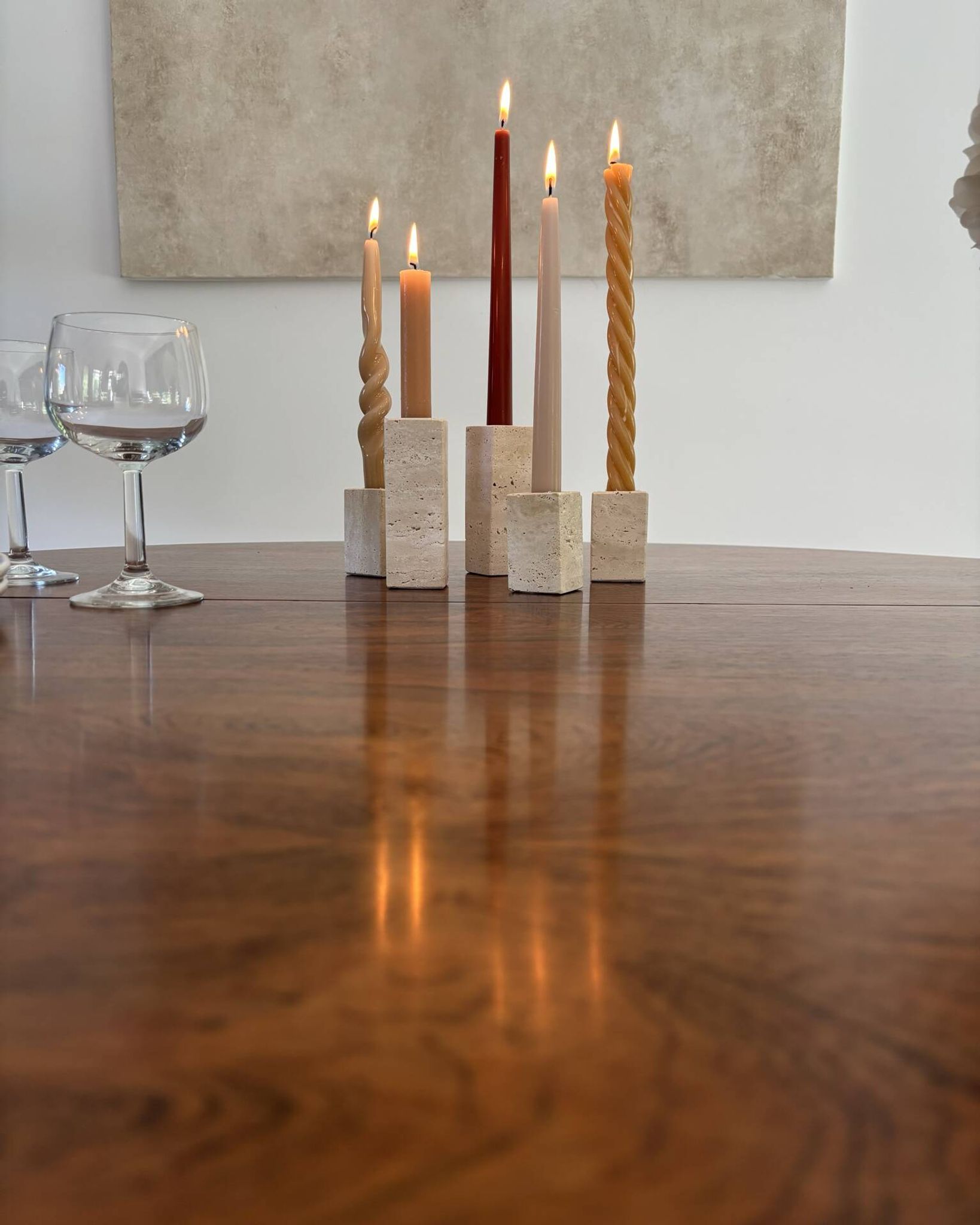 Vintage Scandinavian dining table Baumann