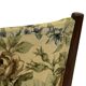 Vintage Dining Chair Flower Upholstery 1960s Teak