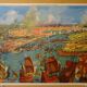 School poster Rossignol Richelieu besieges protestants La Rochelle / .....